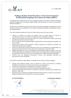 Politique SMI QSE et Énergie