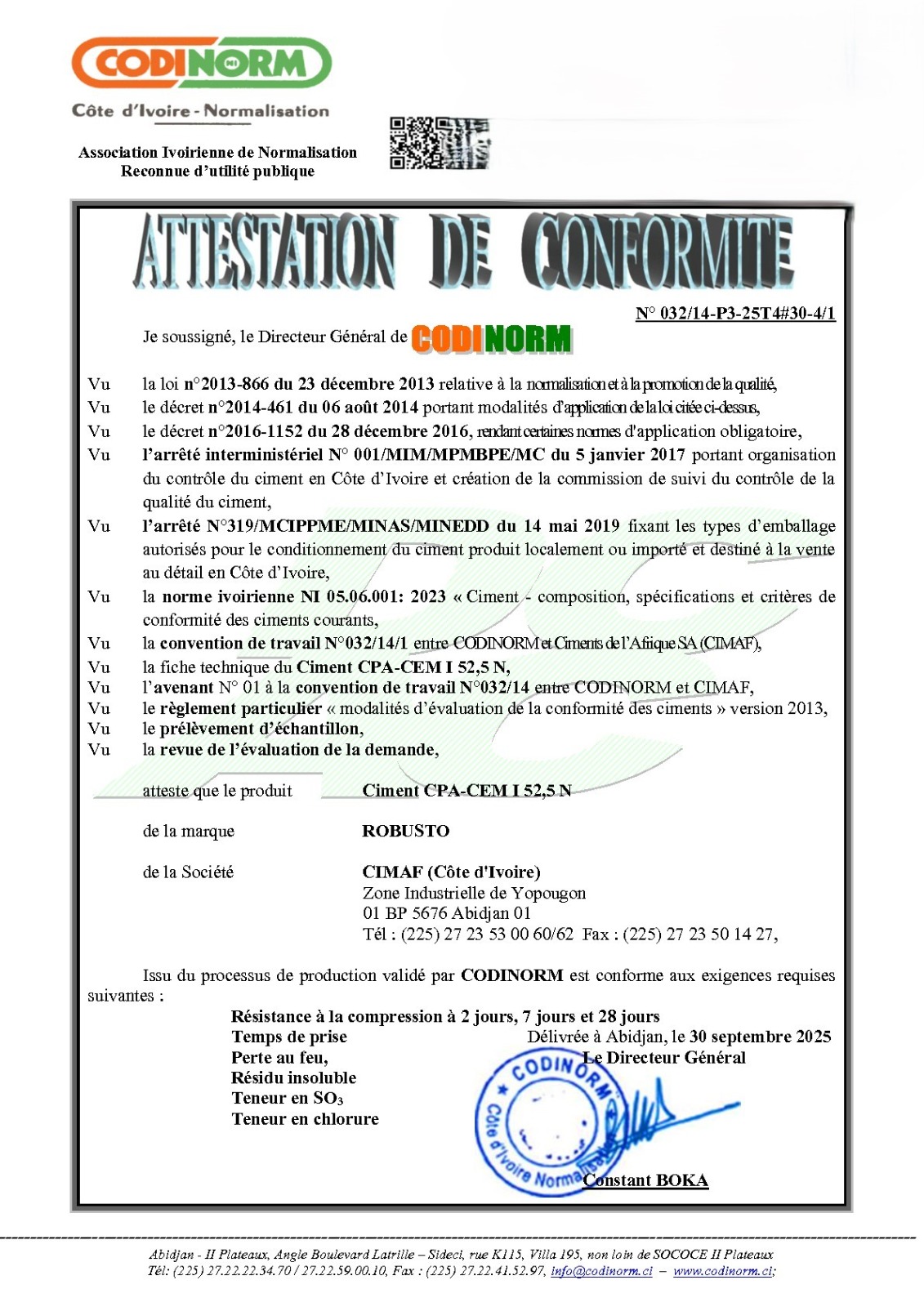 Certification 1