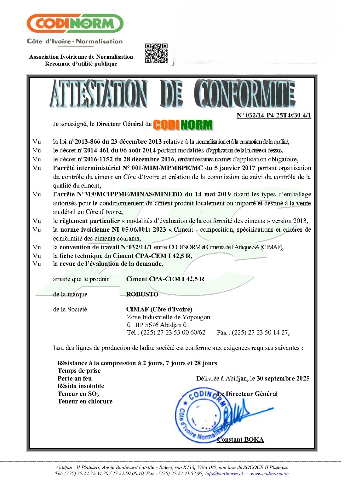 Certification 2