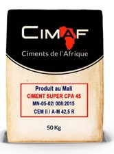 CIMENT SUPER CPA45 