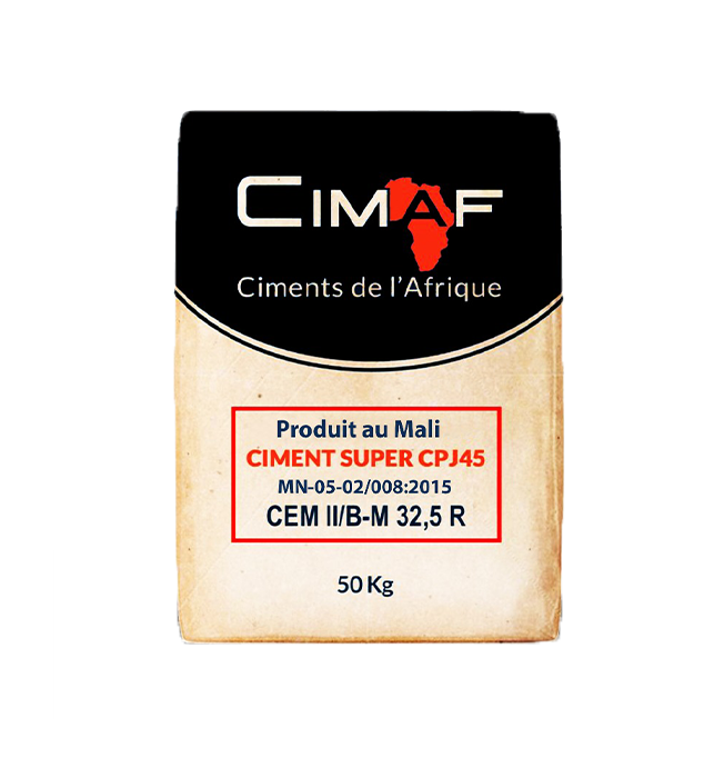 Ciments Super CPA 45 Equivalent CM II /A – M 42.5R
